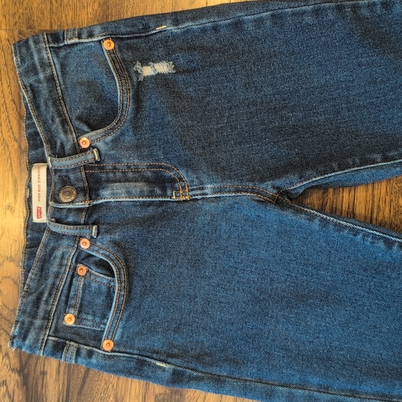 Boys Levi's High Rise Straight jeans size 7 regular - Picture 3 of 5